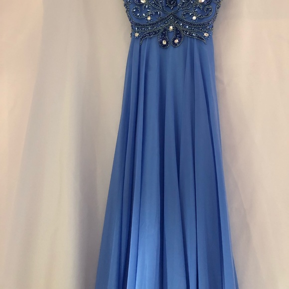 Periwinkle Prom Dress - Picture 4 of 8